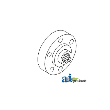 A & I Products Hub, PTO Drive 5" x5" x2" A-F1NNN777AA